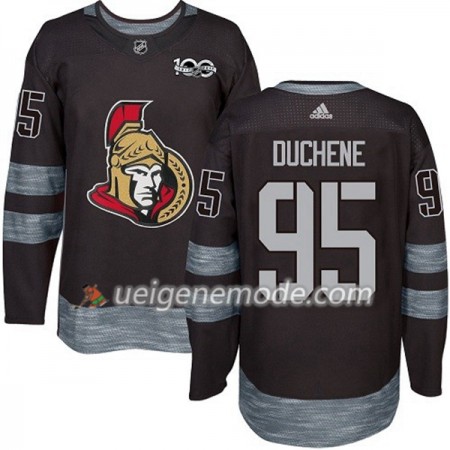 Herren Eishockey Ottawa Senators Trikot Matt Duchene 95 1917-2017 100th Anniversary Adidas Schwarz Authentic